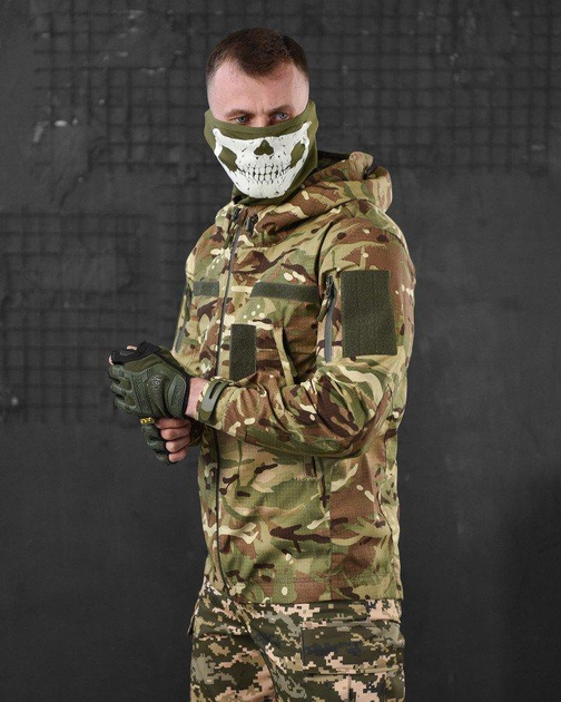Тактическая мужская куртка рип-стоп весна/лето M мультикам (86774) - изображение 2