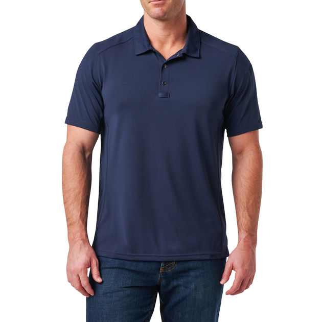 Футболка поло 5.11 Tactical® Paramount Chest Polo M Pacific Navy - зображення 1