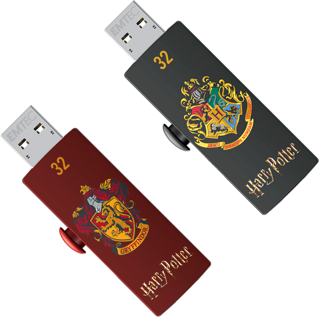 Флеш пам'ять USB Emtec M730 32GB USB 2.0 Harry Potter Gryffindor & Hogwarts (ECMMD32GM730HP01P2) - зображення 1