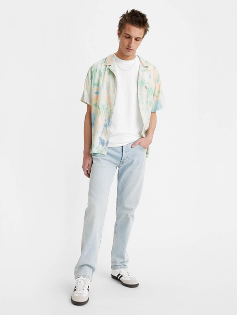 Jeansy regular fit męskie Levi's 501 Original 00501-3421 33-34 Niebieskie (5401128040384) - obraz 3