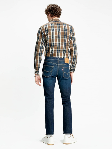 Jeansy slim fit męskie Levi's 511 Slim 04511-4102 34-32 Granatowe (5400816864479) - obraz 2