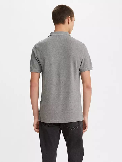 Поло довге чоловіче Levi's Levis Hm Polo 35883-0004 2XL Mid Tone Grey He (5400970029578) - зображення 2