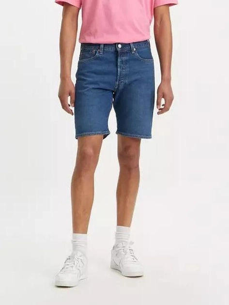 Szorty jeansowe męskie długie Levi's 501 Original Shorts 36512-0152 28 Niebieskie (5400970998089) - obraz 1
