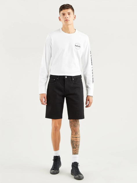 Krótkie spodenki męskie jeansowe Levi's 405 Standard Shorts 39864-0037 31 Czarne (5400970119262) - obraz 3