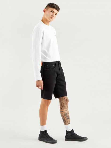 Krótkie spodenki męskie jeansowe Levi's 405 Standard Shorts 39864-0037 31 Czarne (5400970119262) - obraz 4