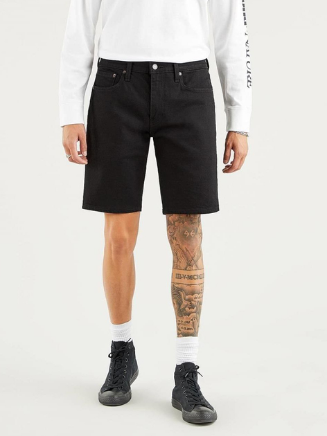 Krótkie spodenki męskie jeansowe Levi's 405 Standard Shorts 39864-0037 36 Czarne (5400970119293) - obraz 1