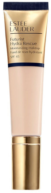 Podkład do twarzy rozświetlający Estee Lauder Futurist Hydra Rescue Moisturizing Makeup SPF45 kryjący w tubce 1W1 Bone 35 ml (887167560550) - obraz 1