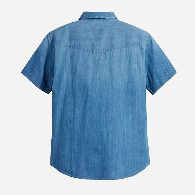 Сорочка джинсова літня чоловіча Levi's Ss Relaxed Fit Western A5722-0006 M Tombsto (5401105961688) - зображення 6