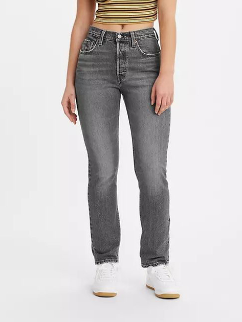 Джинси Slim Fit жіночі Levi's 501 Jeans For Women 12501-0412 27-30 Swan Islan (5401105028633) - зображення 1