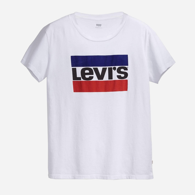 Футболка бавовняна жіноча Levi's The Perfect Tee 17369-0297 XL Sportswear Log (5400537486295) - зображення 3