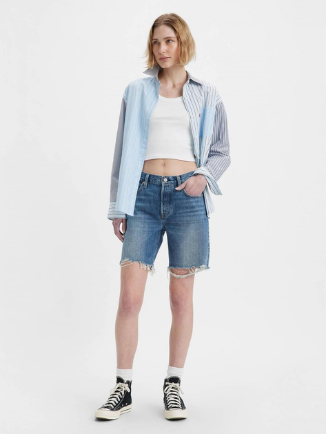 Spodenki damskie jeansowe Levi's 50190S Short A1962-0014 29 Granatowe (5401105996154) - obraz 5