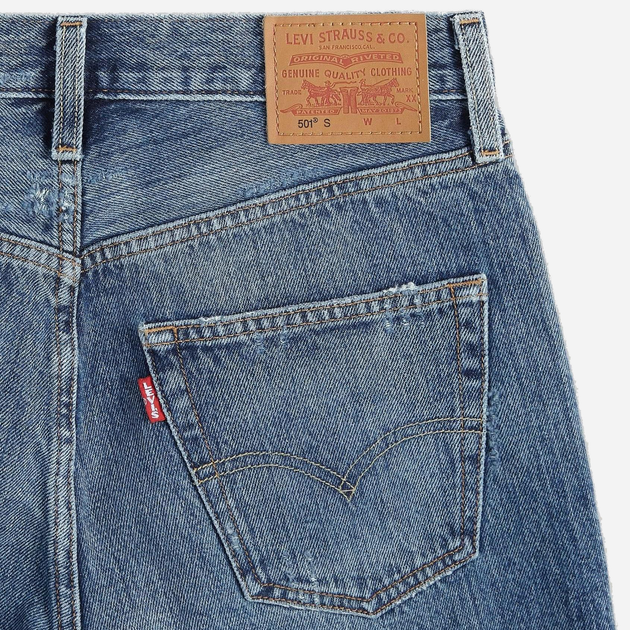 Spodenki damskie jeansowe Levi's 50190S Short A1962-0014 29 Granatowe (5401105996154) - obraz 8