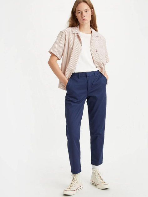 Штани жіночі Levi's Essential Chino A4673-0002 30-29 Сині (5401105459581) - зображення 3