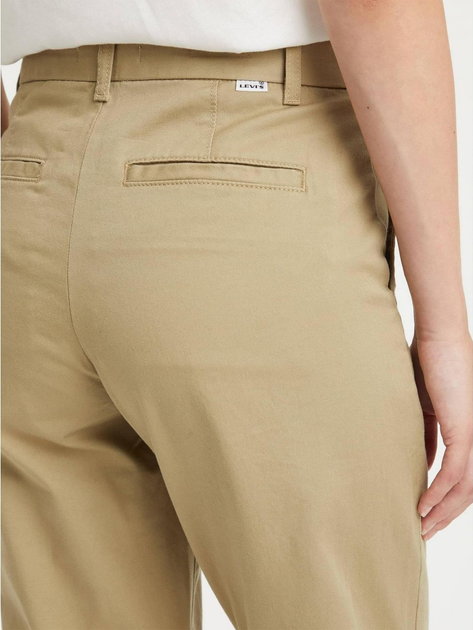 Spodnie regular fit damskie Levi's Essential Chino A4673-0004 28-29 Beżowe (5401105460938) - obraz 6