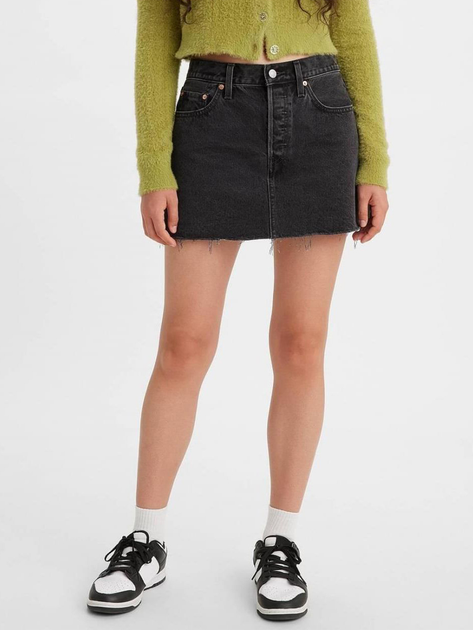 Спідниця джинсова міні літня пряма жіноча Levi's Icon Skirt A4694-0000 30 Theres A Storm Comi (5401105466695) - зображення 1