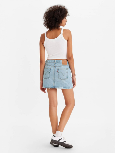 Спідниця джинсова міні літня пряма жіноча Levi's Icon Skirt A4694-0003 31 Front And Center (5401105468385) - зображення 2