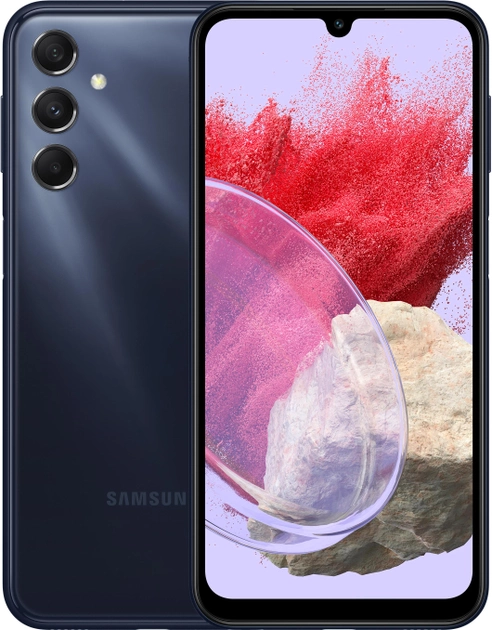Мобільний телефон Samsung Galaxy M34 5G 6/128GB Dark Blue (SM-M346BDBFXEO) - зображення 1