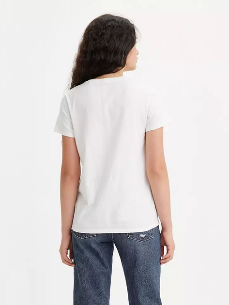 Koszulka damska bawełniana Levi's The Perfect Tee 17369-2521 XS Biała (5401128873128) - obraz 2