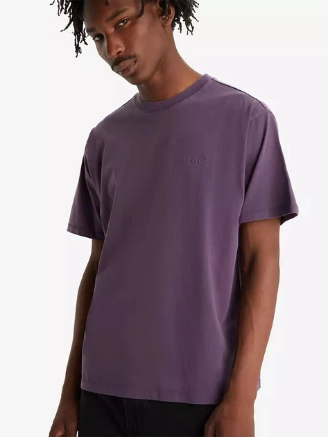 Koszulka męska bawełniana Levi's Red Tab Vintage Tee A0637-0082 L Fioletowa (5401128655908) - obraz 3