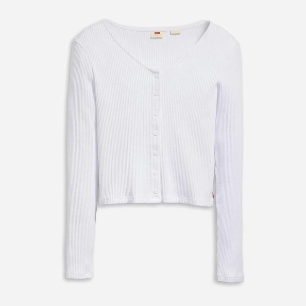 Кардиган жіночий Levi's Monica Ls A7194-0001 L White + (5401128681952) - зображення 5
