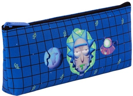 Пенал Kite Rick & Morty 8x19.5x3.5 см Синій (RM24-680-1) - Фото 1 Пенал Kite Rick & Morty 8x19.5x3.5 см Синій (RM24-680-1) - зображення 1