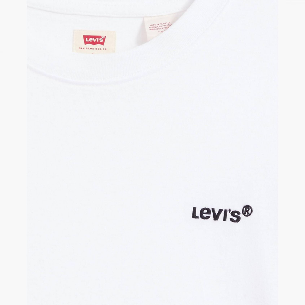 Koszulka męska bawełniana Levi's Red Tab Vintage Tee A0637-0000 L Biała (5400970256578) - obraz 6