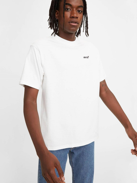 Футболка бавовняна чоловіча Levi's Red Tab Vintage Tee A0637-0000 M White + Je (5400970207976) - зображення 3