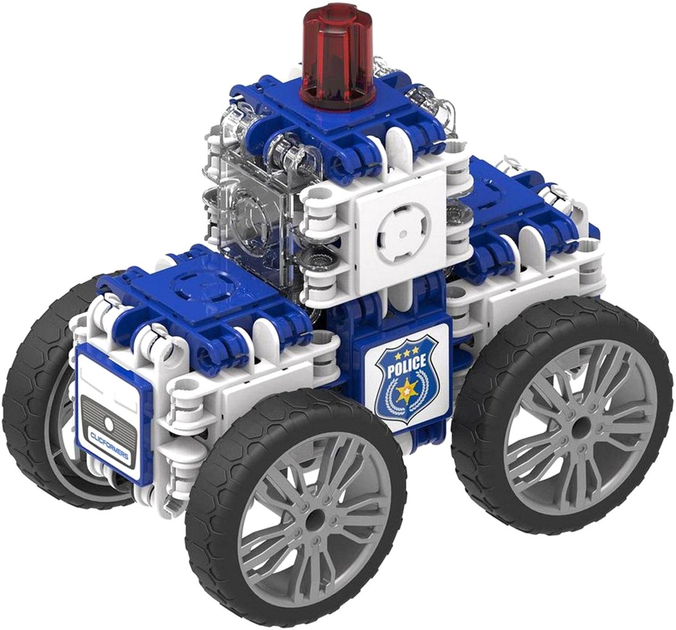 Klocki konstrukcyjne Clicformers Police 7-in-1 70 elementów (8809465532871) - obraz 3