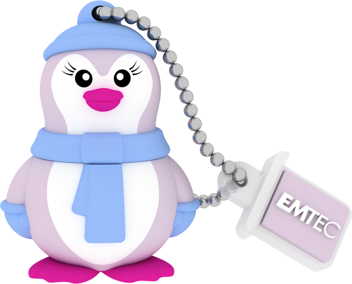 Флеш пам'ять USB Emtec Blister Animalitos (Miss Penguin) 16GB USB 2.0 (ECMMD16GM336) - зображення 1