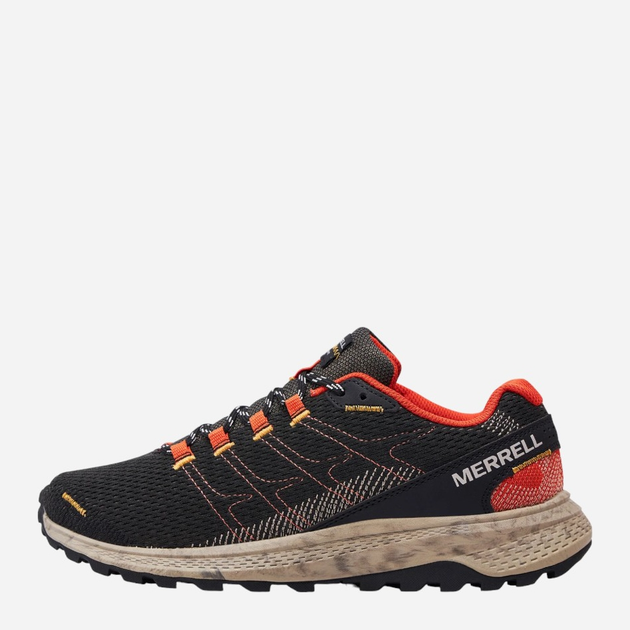 Buty do biegania męskie Merrell Fly Strike J067377 43 (9US) 27 cm Czarny/Pomarańczowy (195017999406) - obraz 3