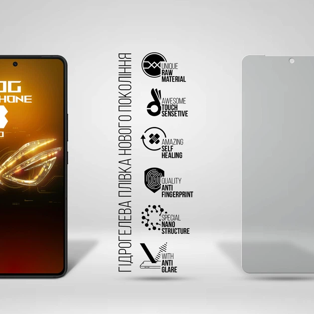Гідрогелева плівка ArmorStandart Matte для ASUS ROG Phone 8 Pro (ARM76688) - изображение 2