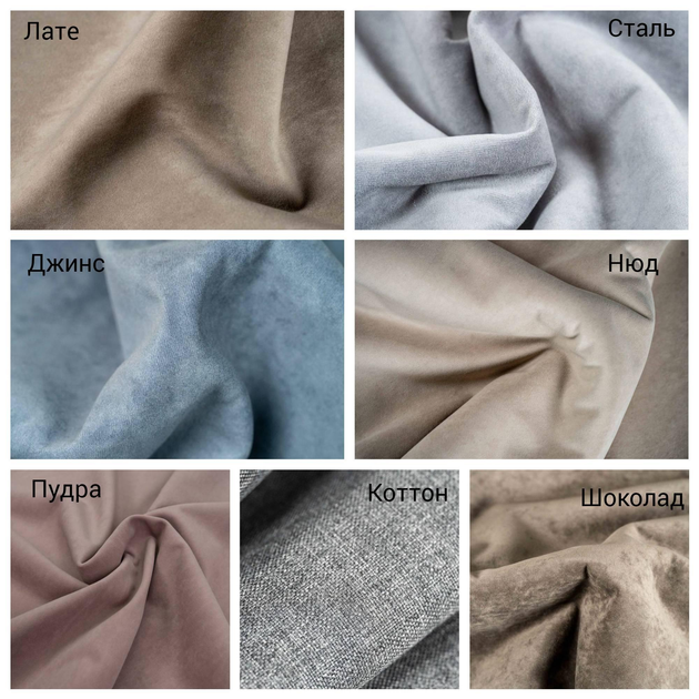 Самоклеящиеся мягкая стеновая панель Soft Pan 15х60x3,7 см велюр матовый джинс (156003) - изображение 10