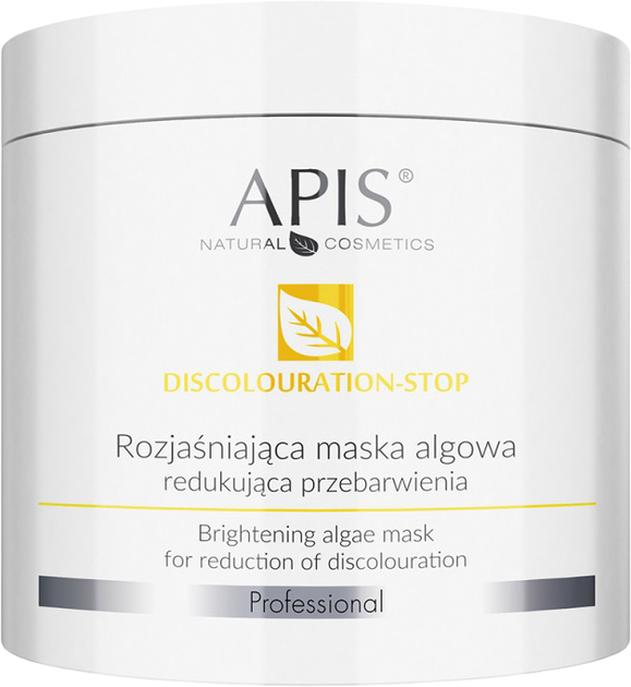 Maska algowa do twarzy Apis Discolouration-Stop rozjaśniająca 200 g (5901810006549) - obraz 1