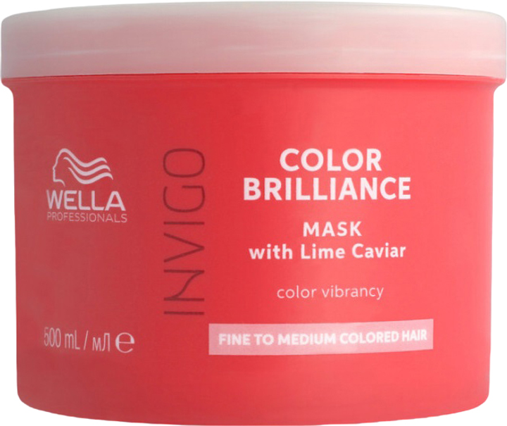 Маска для тонкого та нормального волосся Wella Professionals Invigo Color Brilliance посилення кольору 500 мл (4064666321851) - зображення 1