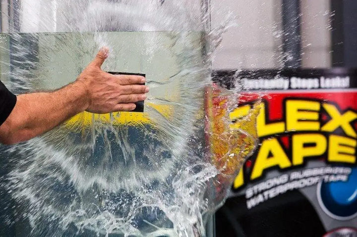 Сверхпрочная Скотч-Лента Flex Tape 10 см - Фото 6 Сверхпрочная Скотч-Лента Flex Tape 10 см - изображение 6