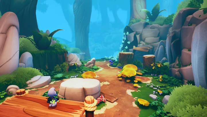 Игра Nintendo Switch The Smurfs 2: The Prisoner of the Green Stone Русские Субтитры Б/У - изображение 2