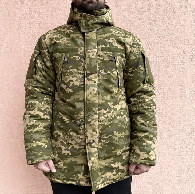 Бушлат-куртка військова чоловіча тактична ЗСУ Піксель 8544 48 розмір - зображення 1