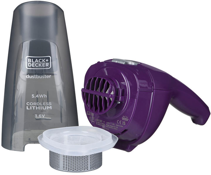 Odkurzacz akumulatorowy Black&Decker BD-NVC115W - obraz 4