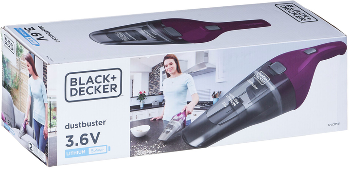 Odkurzacz akumulatorowy Black&Decker BD-NVC115W - obraz 8