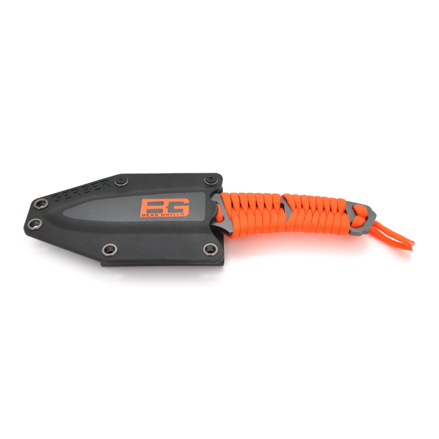 Нож для кемпинга SC-821, Orange, Чехол - изображение 2