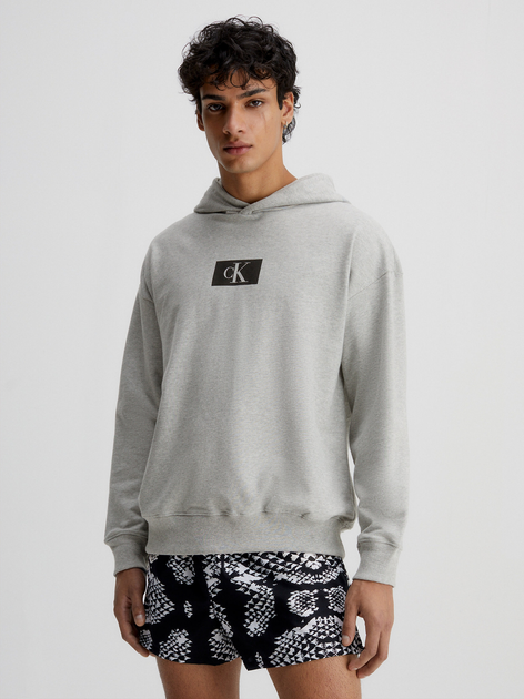 Худі чоловіче Calvin Klein Underwear 000NM2416E-P7A M Сіре (8720107560840) - зображення 1