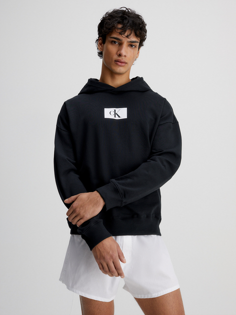 Худі чоловіче Calvin Klein Underwear 000NM2416E-UB1 2XL Чорне (8720107561199) - зображення 1