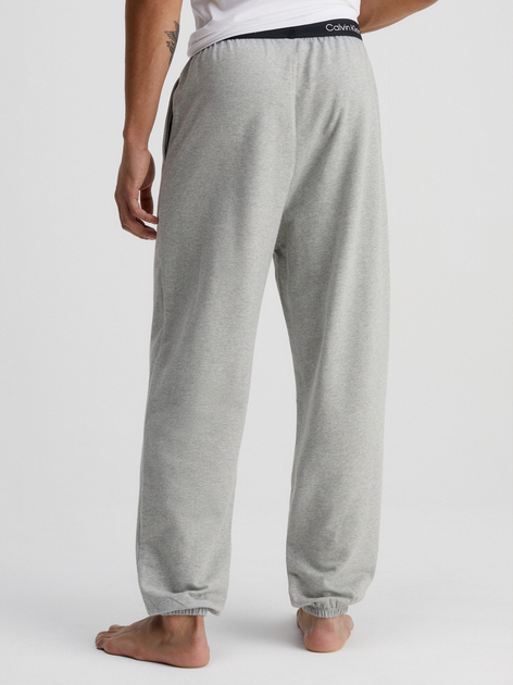 Піжамні штани чоловічі бавовняні Calvin Klein Underwear 000NM2393E-P7A L Сірі (8720107551879) - зображення 2