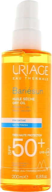 Сонцезахисна олія Uriage Bariesun SPF50 Huile Seche Dry Oil 200 мл (3661434009518) - зображення 1