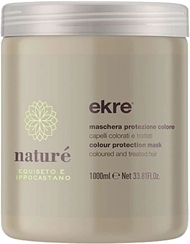 Маска для окрашенных волос с экстрактом каштана - Ekre Nature Colour Protection Mask 1000ml (1311287-197096) - Фото 1 Маска для окрашенных волос с экстрактом каштана - Ekre Nature Colour Protection Mask 1000ml (1311287-197096) - изображение 1
