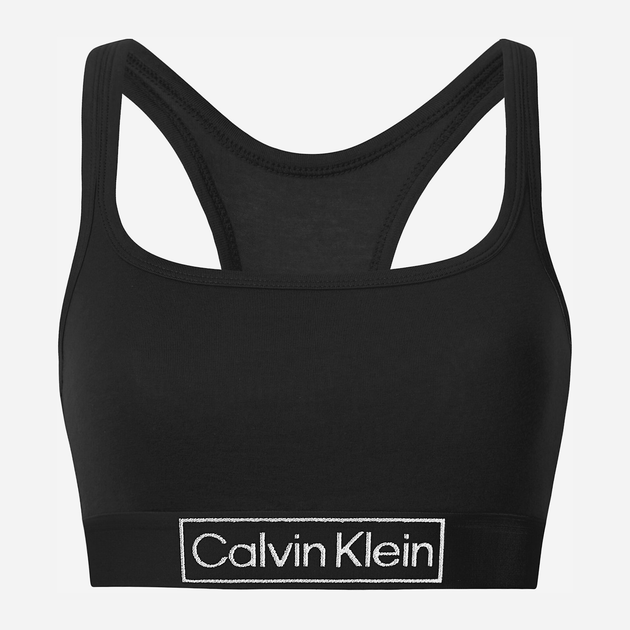 Бюстгальтер бавовняний Calvin Klein Underwear 000QF6768E-UB1 L Чорний (8719855412693) - зображення 4