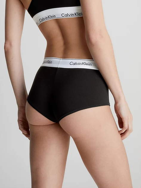 Трусики-шорти жіночі Calvin Klein Underwear 0000F3788E-001 S Чорні (8718571607949) - зображення 2