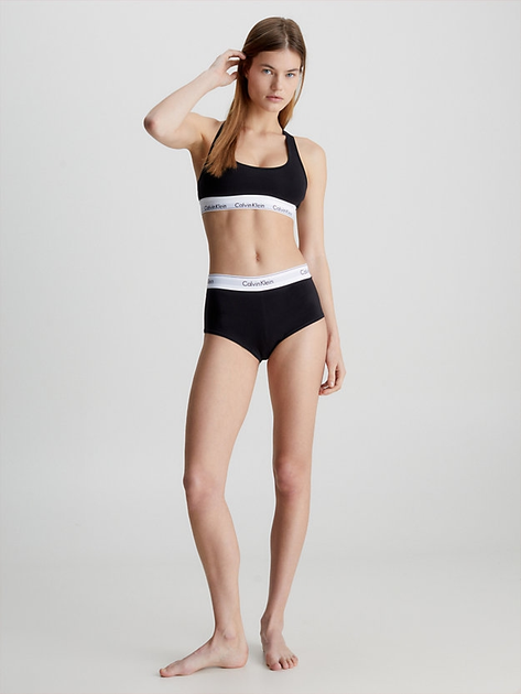 Трусики шорти жіночі бавовняні Calvin Klein Underwear 0000F3788E-001 S Чорні (8718571607949) - зображення 3