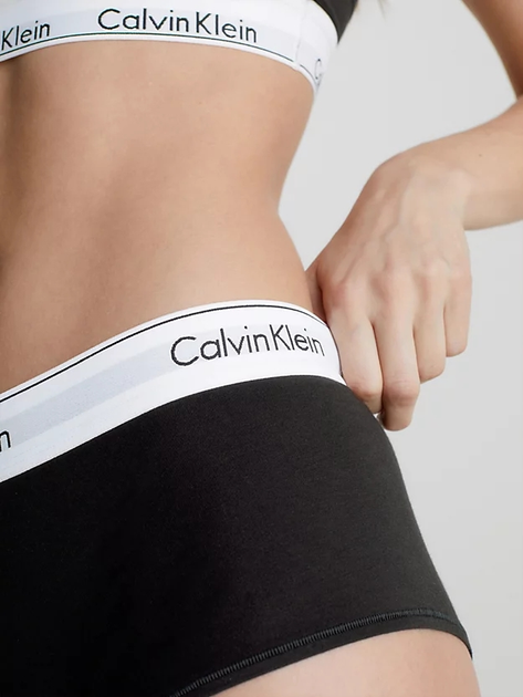Majtki bokserki damskie bawełniane Calvin Klein Underwear 0000F3788E-001 L Czarne (8718571607994) - obraz 4