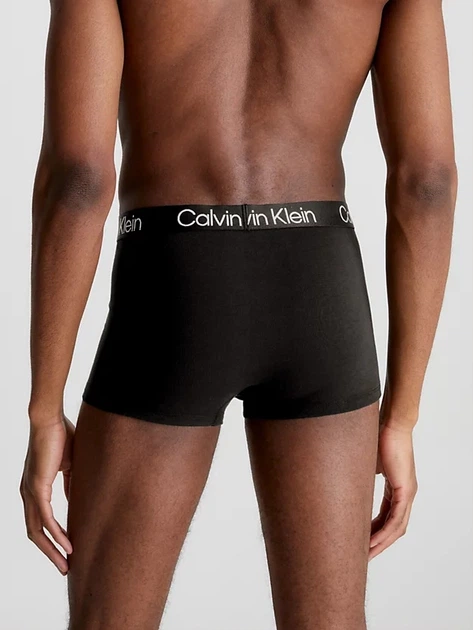 Zestaw majtek męskich typu bokserki Calvin Klein Underwear 000NB2970A-7V1 L 3 szt Czarny (8719854639558) - obraz 3